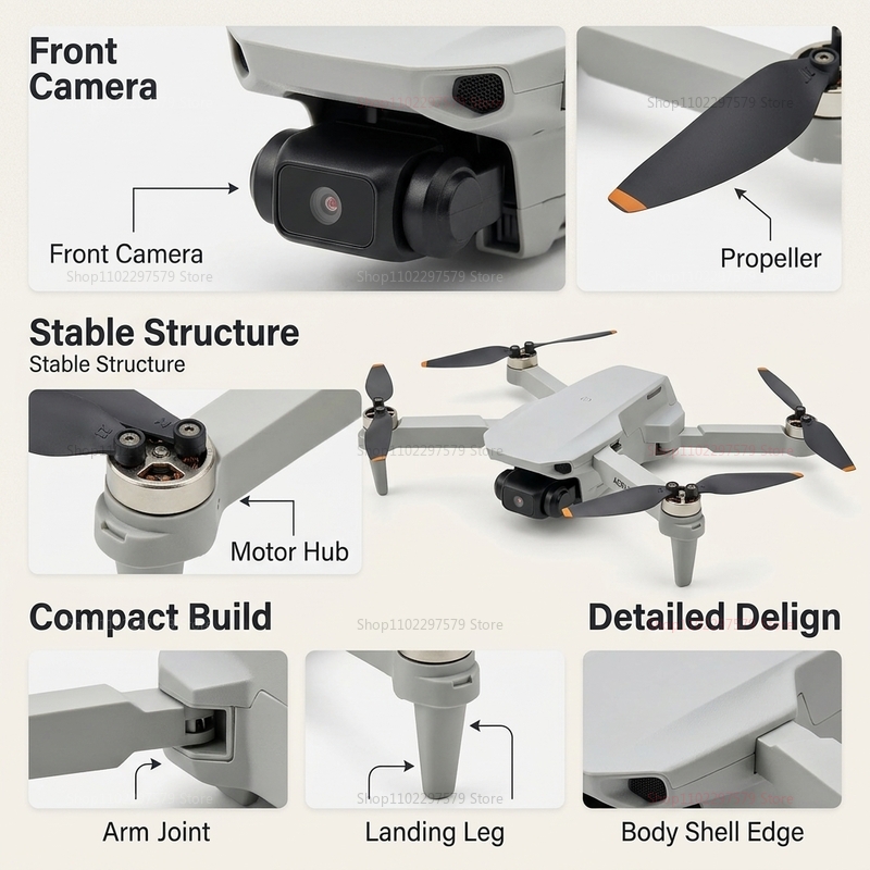 AERI 100 Drone with FPV VR Gog - Photography Lighting Learning recensie en prijs