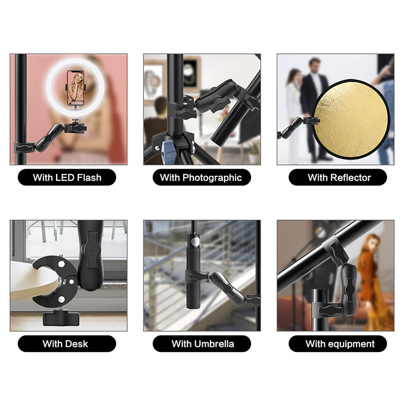 Double Super Clamp Camera Moun - Reflector Arm Clamp recensie en prijs