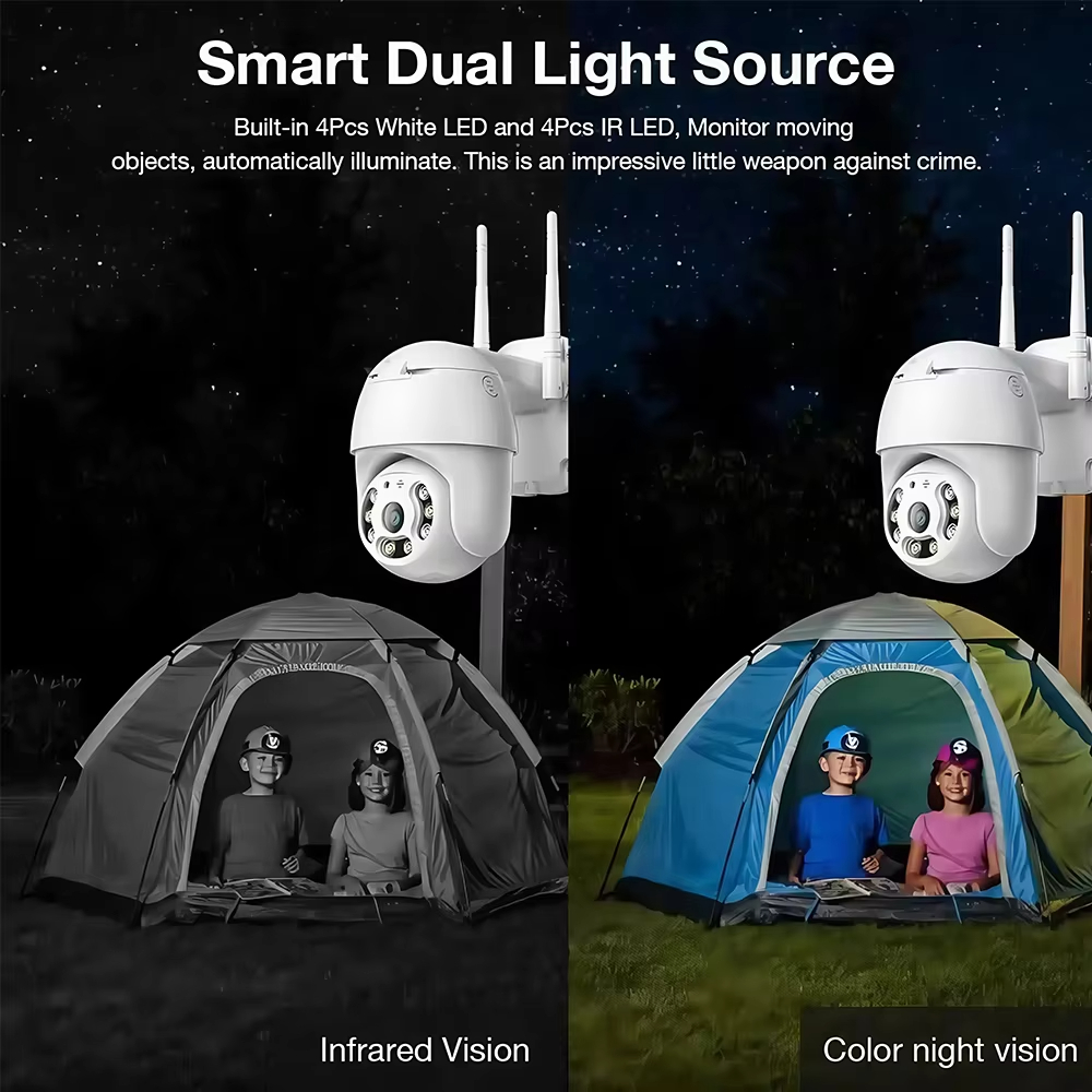 3MP HD WiFi PTZ Outdoor Securi - Photography Lighting Wireless recensie en prijs