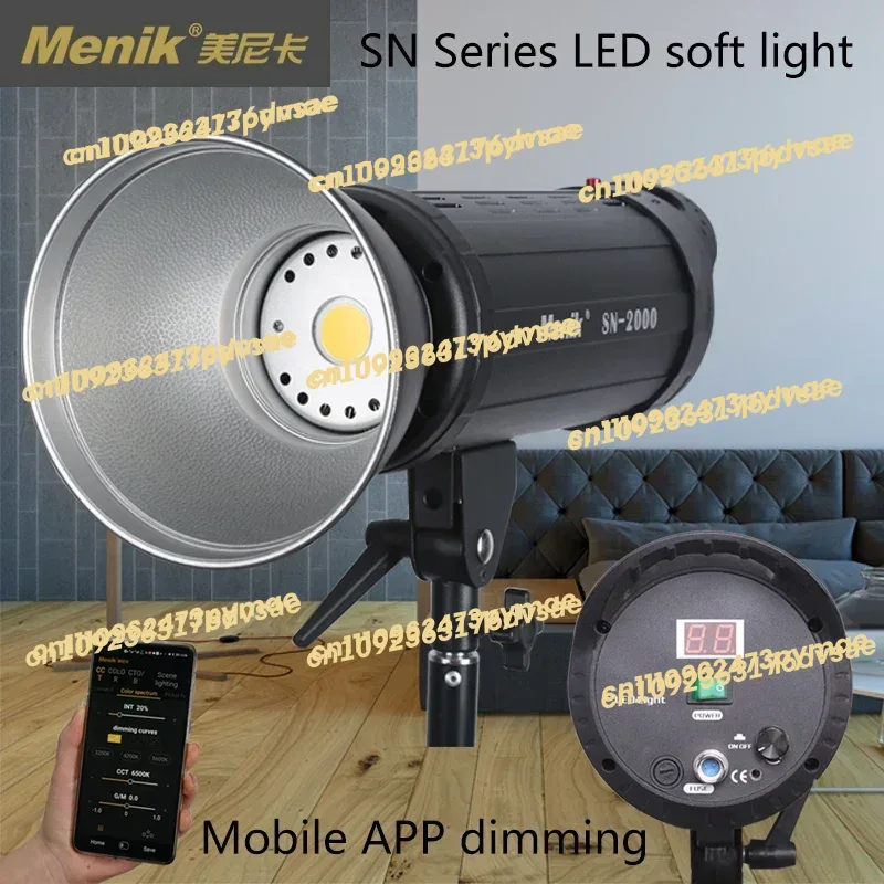 NEW Menik SN series photo led  - Portrait Photography With Lighting recensie en prijs