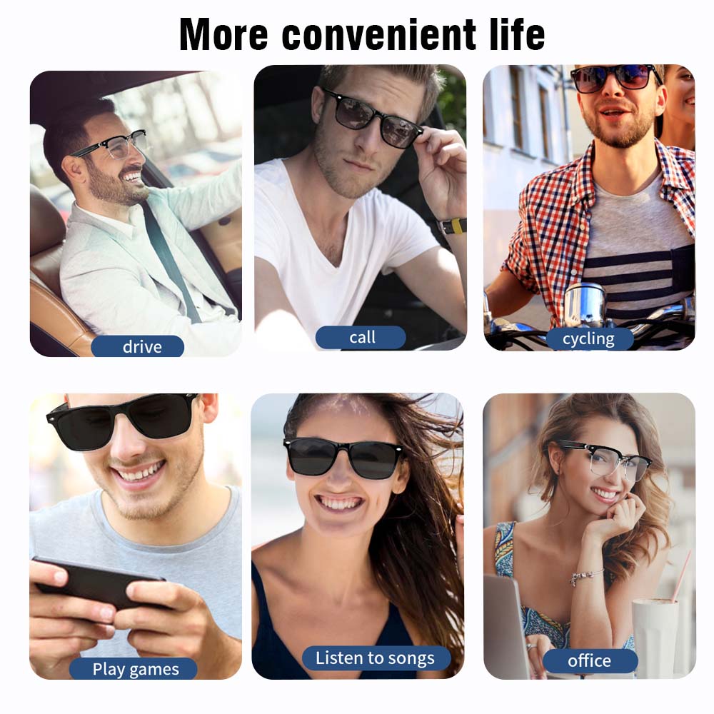 SENBONO E13 Smart Glasses:Blue - Photography Lighting Devices recensie en prijs