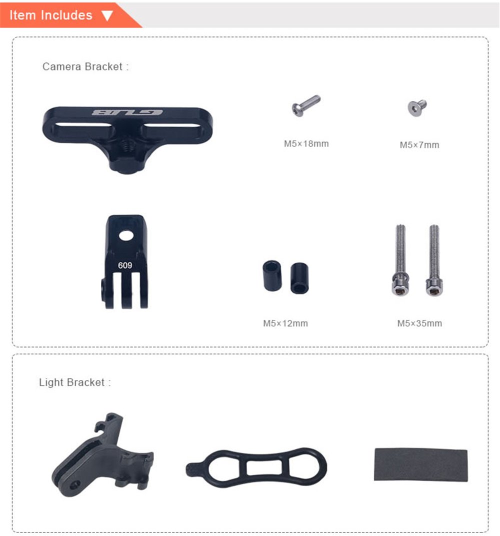 GUB 609 Aluminum Bike Holder A - Photography Lighting Devices recensie en prijs
